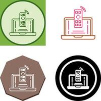 Remote Icon Design vector