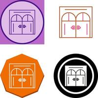 Door Icon Design vector