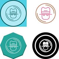 Spy Icon Design vector