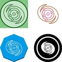 Galaxy Icon Design vector