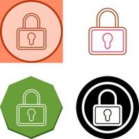 Lock Icon Design vector