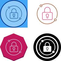 Pad Lock Icon Design vector