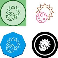 Eclipse Icon Design vector