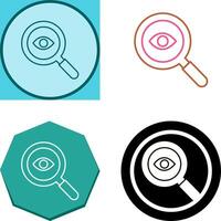 Detective Icon Design vector