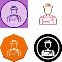Riot Police Icon Design vector