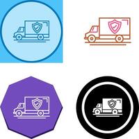 Delivery Truck Icon Design vector