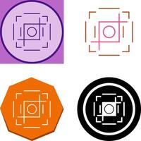 Crop Icon Design vector