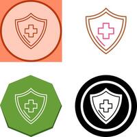 Health Protection Icon Design vector