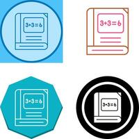 Math Icon Design vector