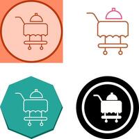 Room Service Icon Design vector