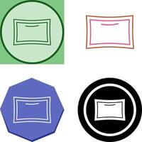 Pillow Icon Design vector