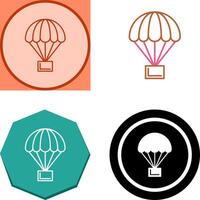 Parachute Icon Design vector