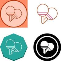 Ping Pong Icon Design vector