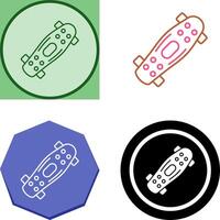 Skateboard Icon Design vector