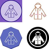 impermeable icono diseño vector