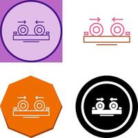 Collision Icon Design vector
