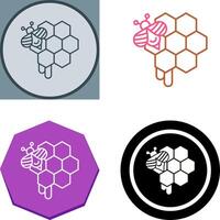 Honeycomb Icon Design vector