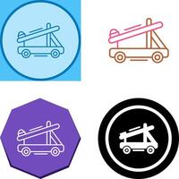 Catapult Icon Design vector