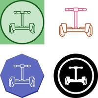 Hoverboard Icon Design vector