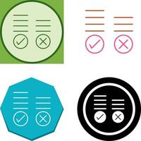 Voting Result Icon Design vector