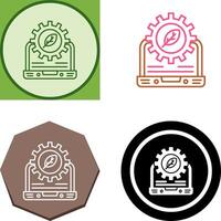 Setting Icon Design vector