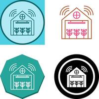 Warehouse Icon Design vector