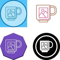 Mug Icon Design vector