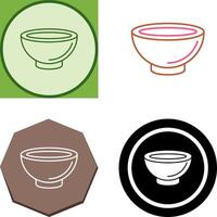 Bowl Icon Design vector