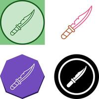 Knife Icon Design vector