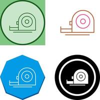 Measuring Tape Icon Design vector