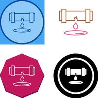 Leak Icon Design vector