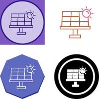 Solar Energy Icon Design vector