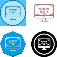 Desktop Icon Design vector