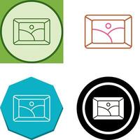 Frame Icon Design vector