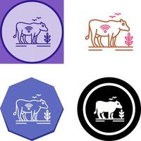 Cattle Icon Design vector