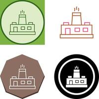 Factory Icon Design vector