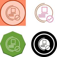 Guarantee Icon Design vector