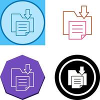 File Storage Icon Design vector