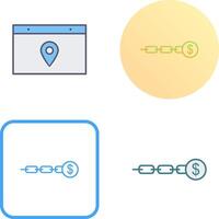 Unique Pay Per Click Icon Design vector