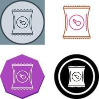 Chips Icon Design vector