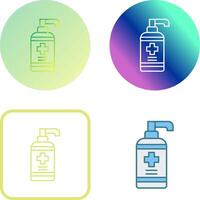 Antiseptic Icon Design vector