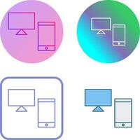 Devices Icon Design vector