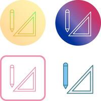 Drawing Tools Icon Design vector