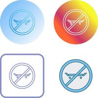 No Skating Icon Design vector