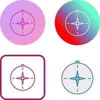 Compass Icon Design vector