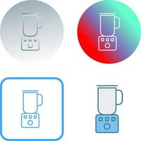 Coffee Blender Icon Design vector