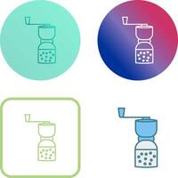 Coffee Grinder Icon Design vector