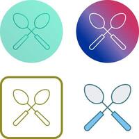 Spoons Icon Design vector