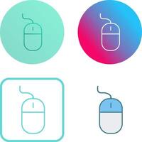 Unique Mouse Icon Design vector