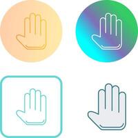 Unique Hand Tool Icon Design vector
